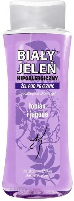 i-bialy-jelen-hipoalergiczny-zel-pod-prysznic-lopian-i-jagoda-250ml